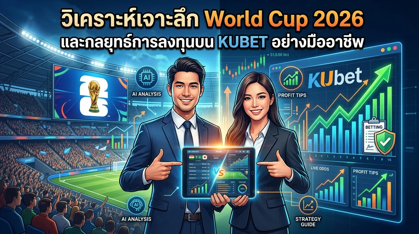 วิเคราะห์เจาะลึก World Cup 2026 และกลยุทธ์การลงทุนบน KUBET อย่างมืออาชีพ