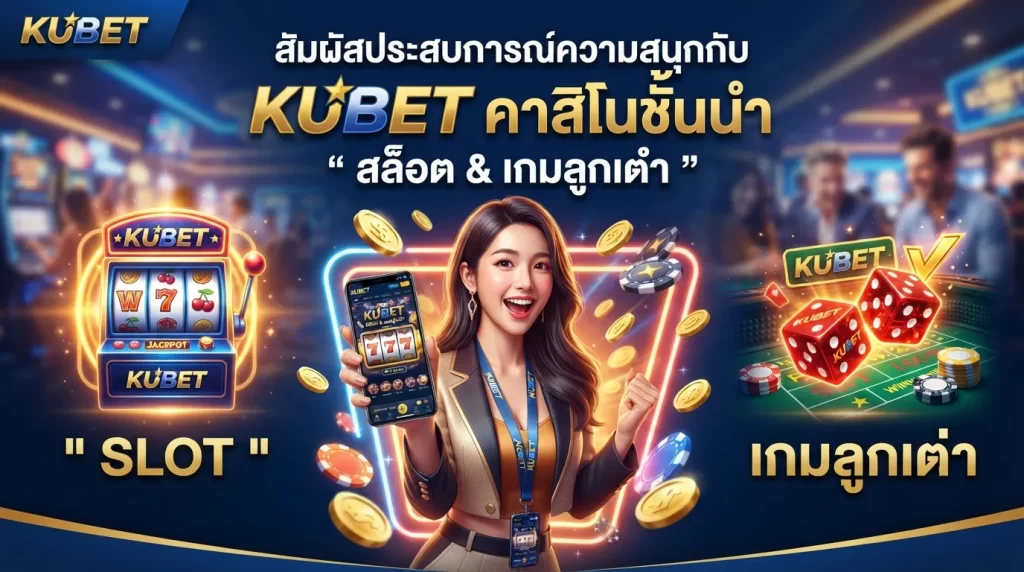 สัมผัสประสบการณ์ความสนุกกับ KUBET คาสิโนชั้นนำ ทั้ง slot และ kubetเกมลูกเต๋า