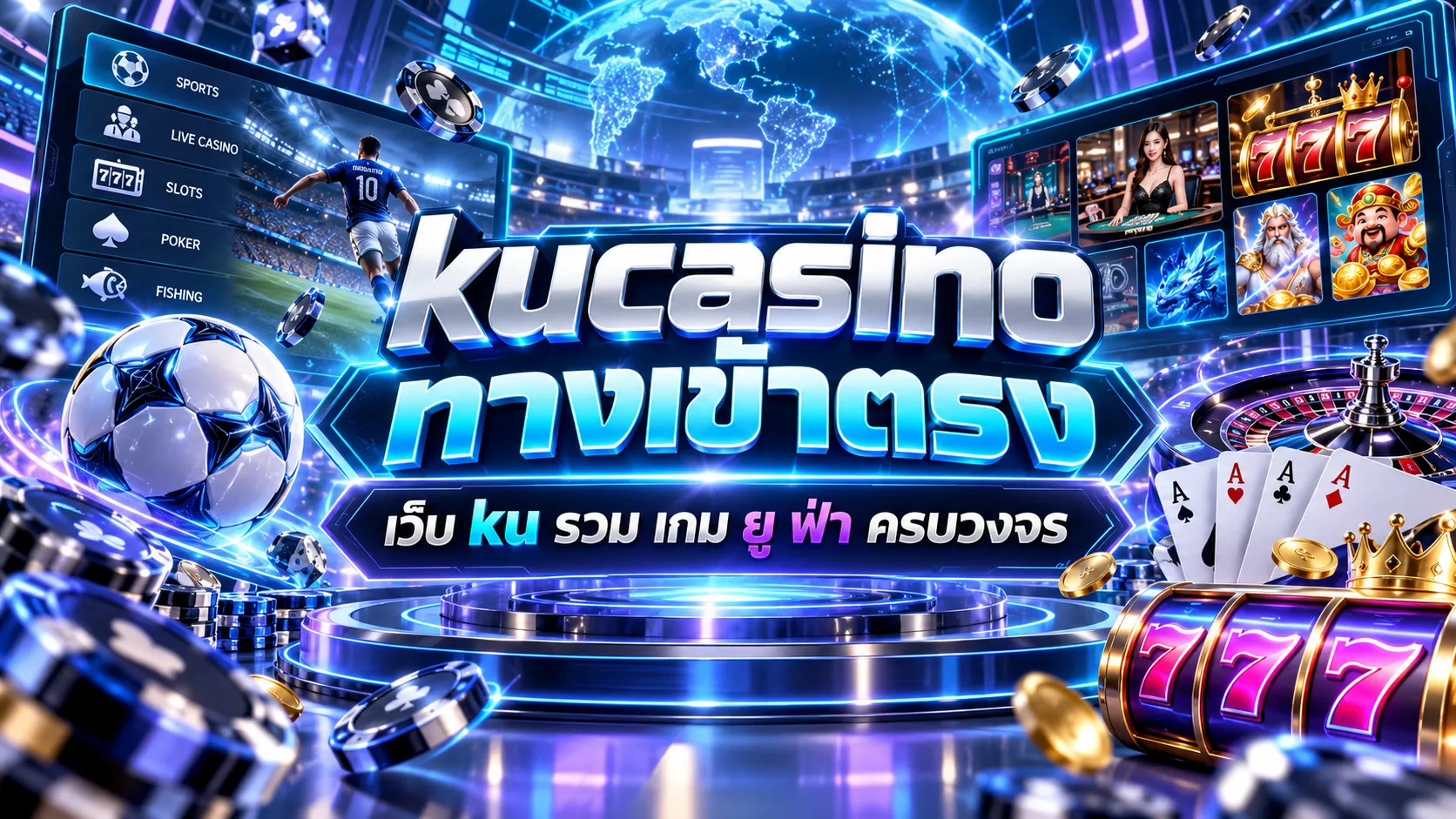 kucasino ทางเข้าตรง เว็บ ku รวม เกม ยู ฟ่า ครบวงจร